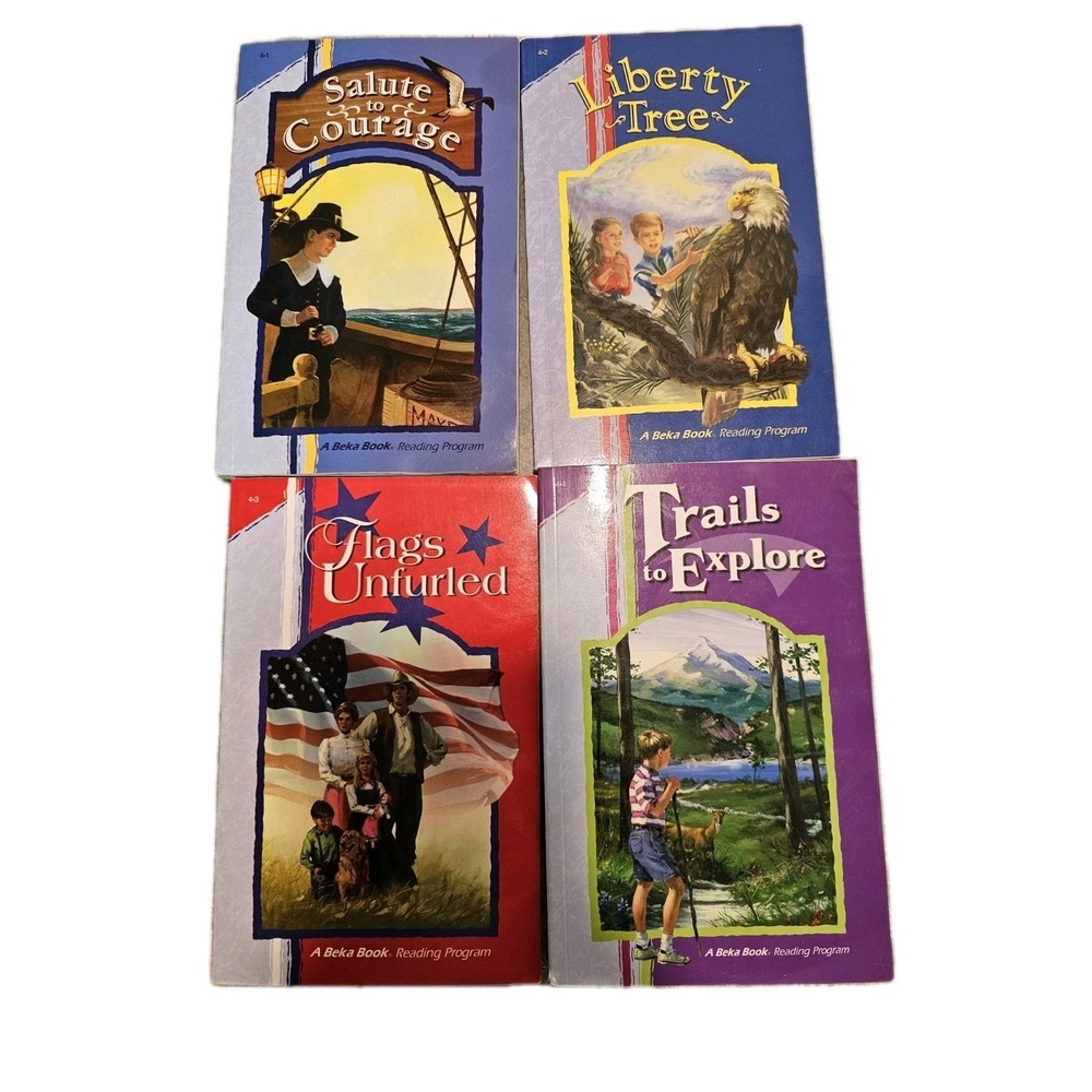 Abeka    4th Grade 4    Reading    Readers SET‎